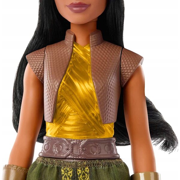 Bambola Disney Principessa Raya Mattel 29 cm con vestito scintillante e accessori