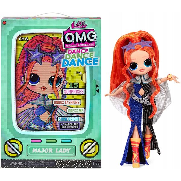 LOL SURPRISE OMG Dance Major Lady – Puppe mit exklusiven Accessoires und Kleidung