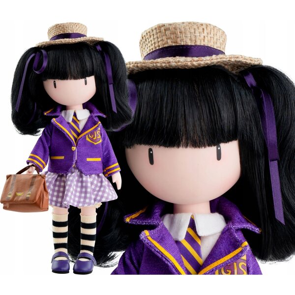 Gorjuss Santoro School Girl Puppe 32 cm – hochwertige spanische Puppe