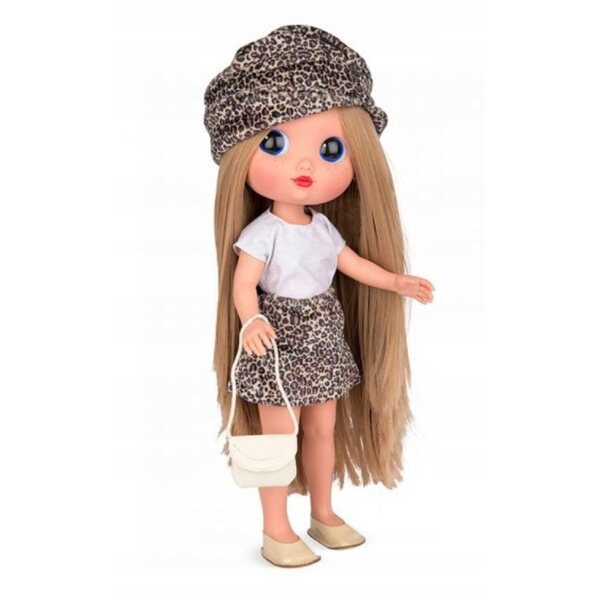 Bambola Arias Elegance Dunya Leo 38 cm - Spagnola, Dipinta a Mano, Sicura CE EN 71