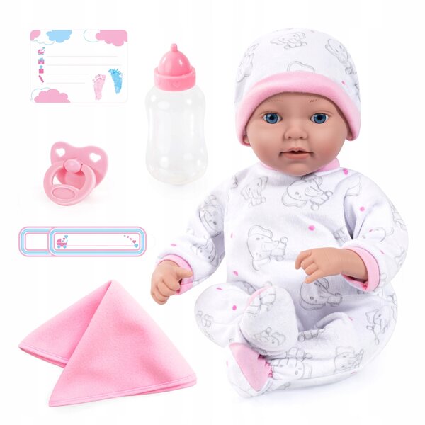 Bayer Design My Piccolina Bambola Neonato 38 cm con Suoni e Accessori