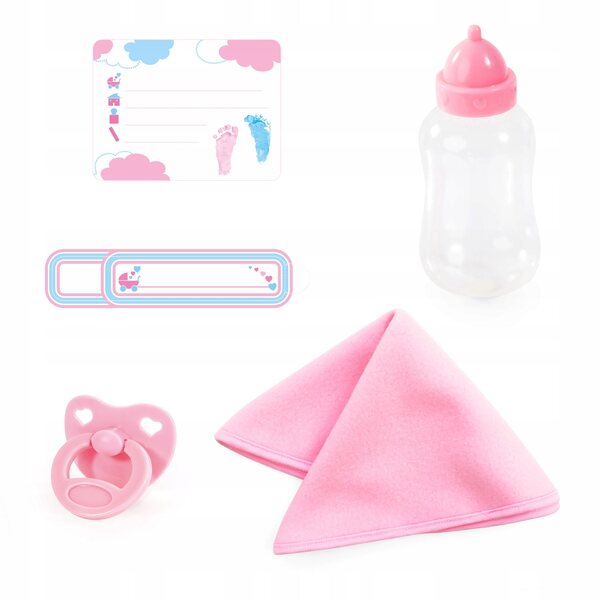 Bayer Design My Piccolina Bambola Neonato 38 cm con Suoni e Accessori