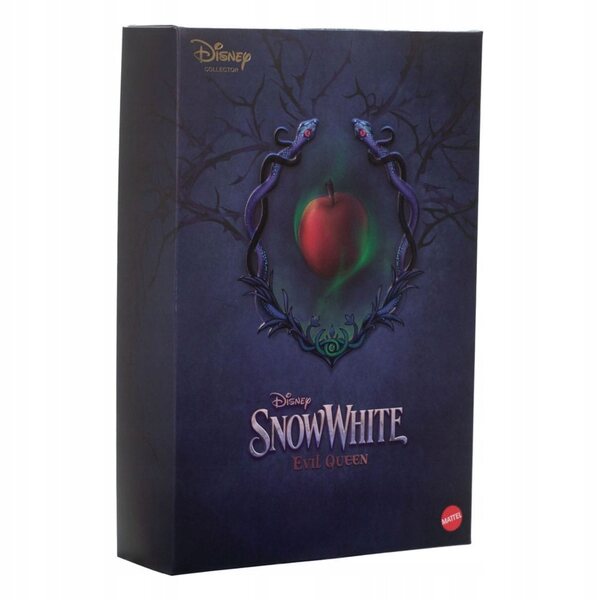 Bambola da collezione Disney 2025: Regina Malefica di Biancaneve elegante e dettagliata