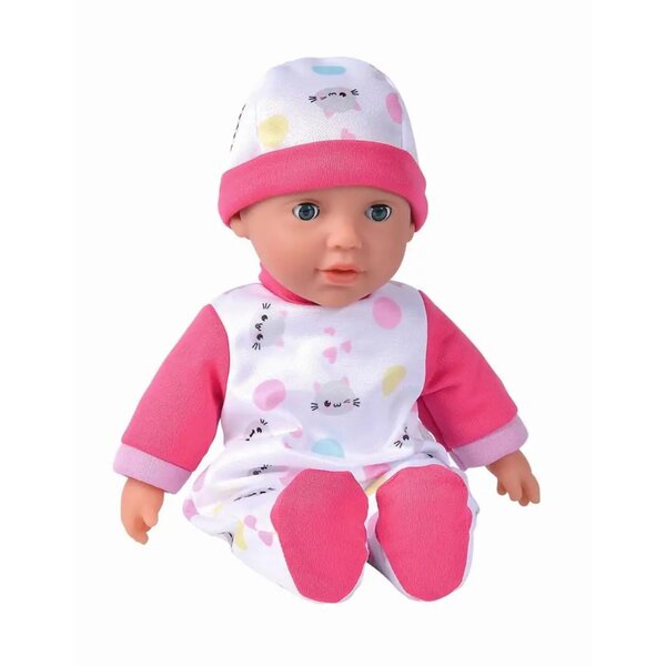 Bambola New Born Baby Simba Laura dolce neonato 30 cm con suoni e tessuto