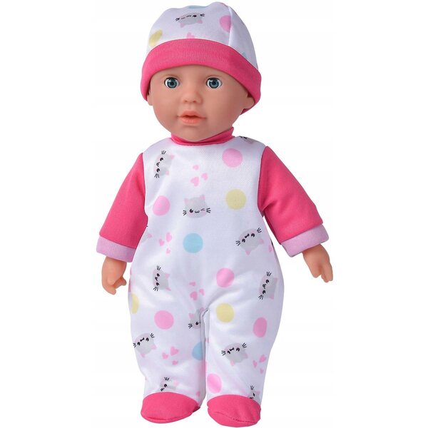 Bambola New Born Baby Simba Laura dolce neonato 30 cm con suoni e tessuto