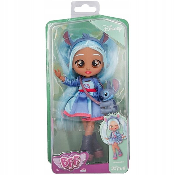 Cry Babies BFF lalka modowa Stitch Disney akcesoria zabawka dla dziewczynki