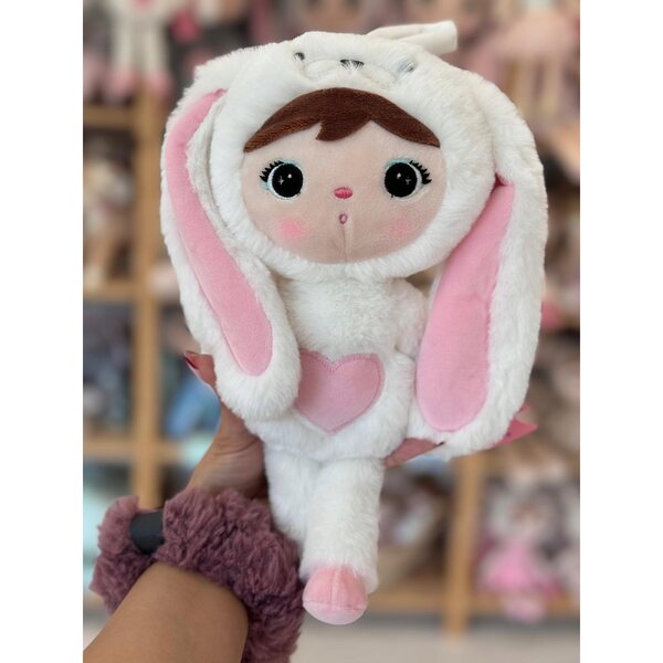 Cremefarbener Hase 30 cm Metoo personalisierbar mit Namen für Neugeborene
