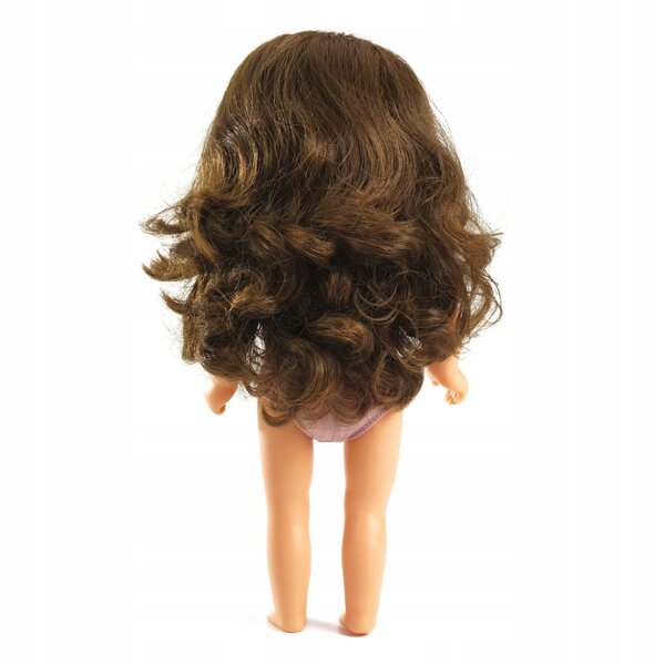 Dolls Josephine Djeco 32 cm con capelli lunghi e abbigliamento lavabile