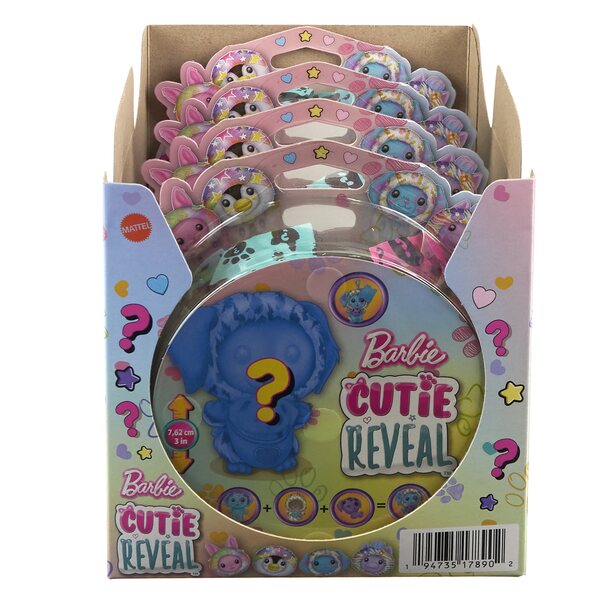 Zwierzaki kolorowe sny Barbie Cutie Reveal con mini sorpresa inclusa