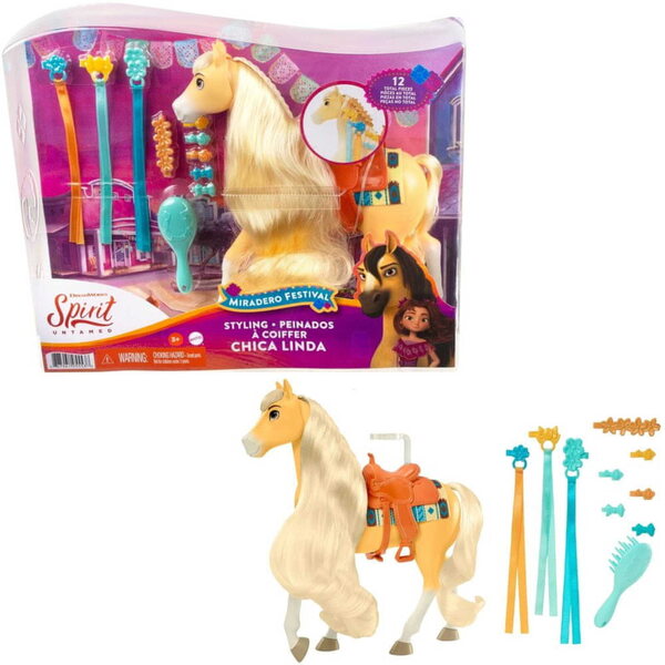Bambola Mustang Freedom Spirit 20 cm con accessori per capelli