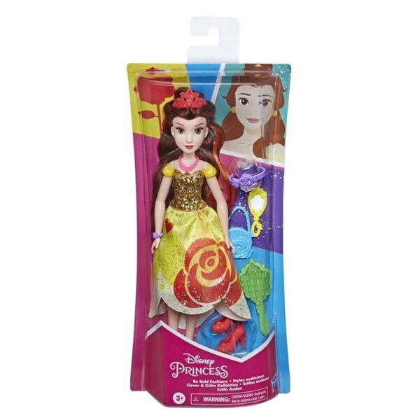 Bella Disney Principessa Hasbro bambola con accessori originali e glitterati