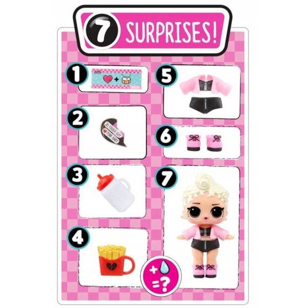 L.O.L. Surprise Valentine Supreme Pink Girl – Puppe mit 7 Überraschungen