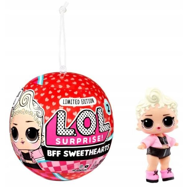 L.O.L. Surprise Valentine Supreme Pink Girl – Puppe mit 7 Überraschungen