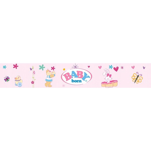 Vestito rosa con pantaloncini per bambola Baby Born 43 cm con gruccia originale