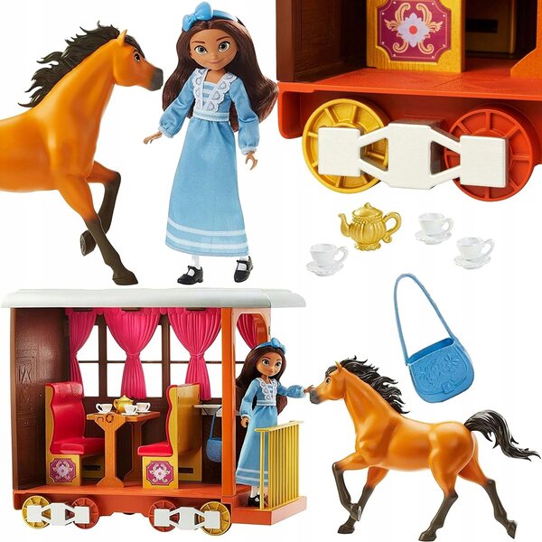 Spirit Duch Libertà Mustang Bambola 30 cm per Bambini dai 3 Anni