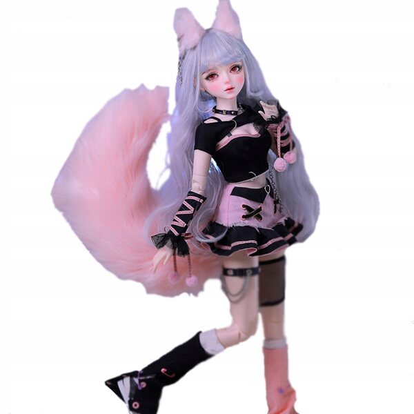 56 cm große 1/3-BJD-Puppe mit beweglichem Körper, inklusive Make-up und Kleidung