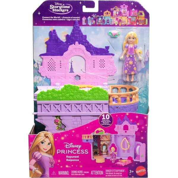 Mattel Disney Rosaspunzel Puppenhaus mit Figur und Zubehör