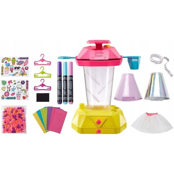 Barbie Crayola Studio Kreativset mit Puppe und Zubehör für Mädchen