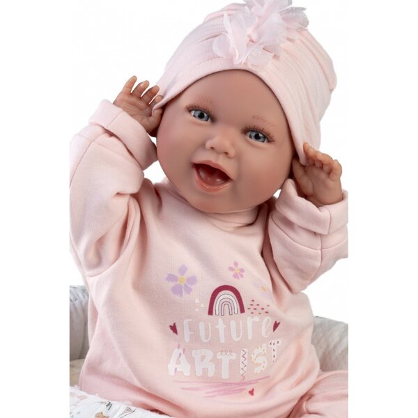 Llorens Mimi Baby Doll 42 cm – bambola fatta a mano con cocoon per bambini 3+