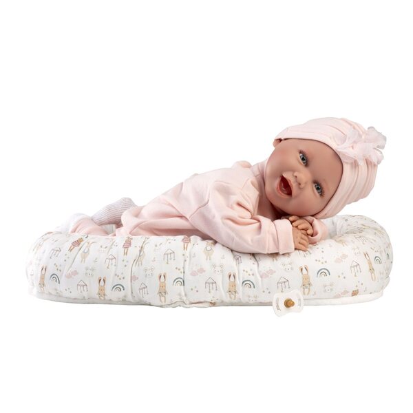 Llorens Mimi Baby Doll 42 cm – bambola fatta a mano con cocoon per bambini 3+