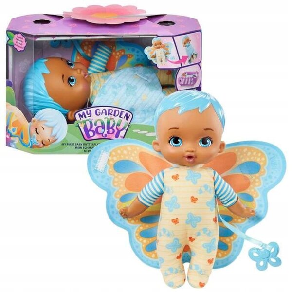 My Garden Baby Bobas morbido con culla pieghevole e ali profumate 23 cm