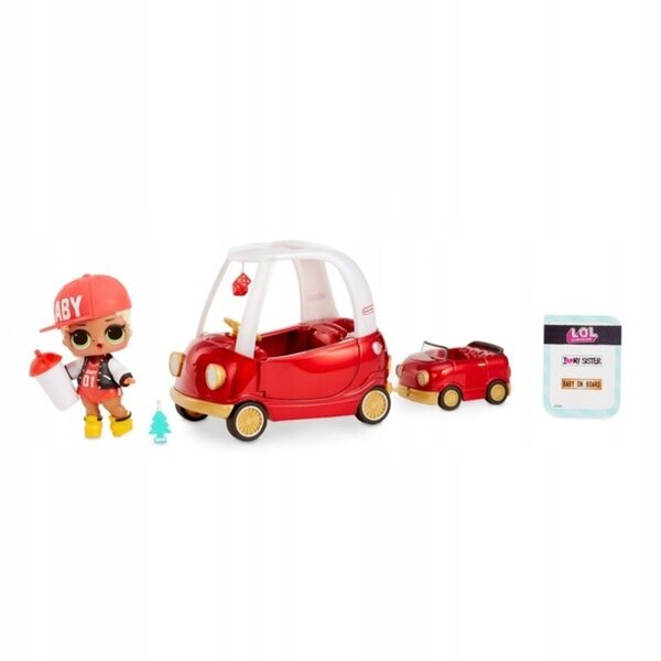 LOL Bambola mobili a sorpresa con auto Cosy Coupe e accessori originali