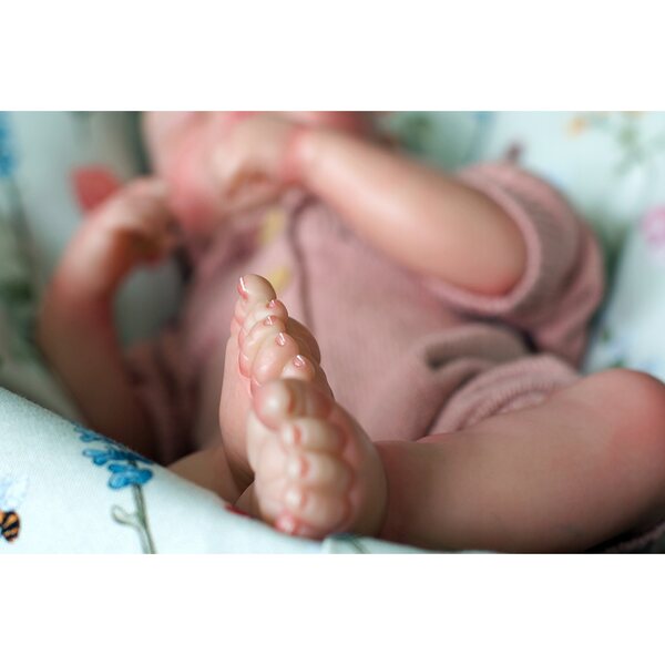 Bambola Reborn Training Realistica Neonato 52 cm per Bambini 3+ Anni