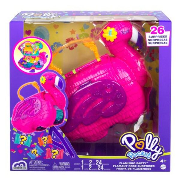 Polly Pocket Flaming Beach Party Забавна игра за деца 4+