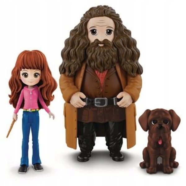 Set mit 2 Harry-Potter-Puppen Hermine und Hagrid mit Hund Fang – Spin Master