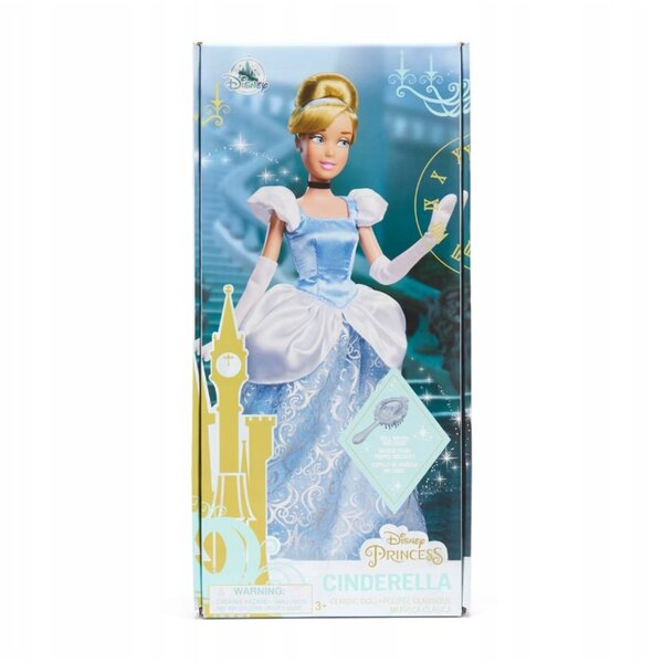 Bambola Disney Cenerentola Princess in abito da ballo con pennello incantato