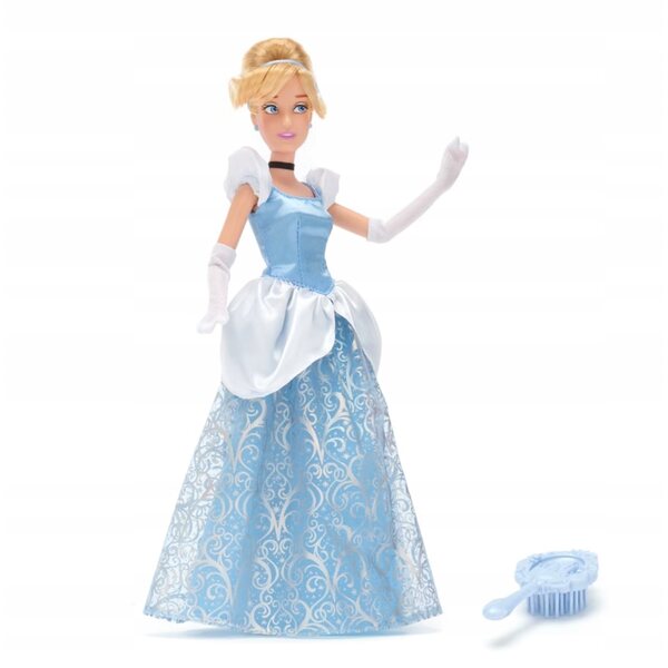 Bambola Disney Cenerentola Princess in abito da ballo con pennello incantato