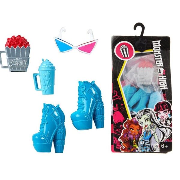 Monster High Accessori Originali 2015 per Bambole con Scarpe e Dettagli di Stile
