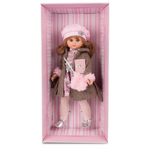 Bambola spagnola Fany alta 42 cm con cappottino profumata alla vaniglia