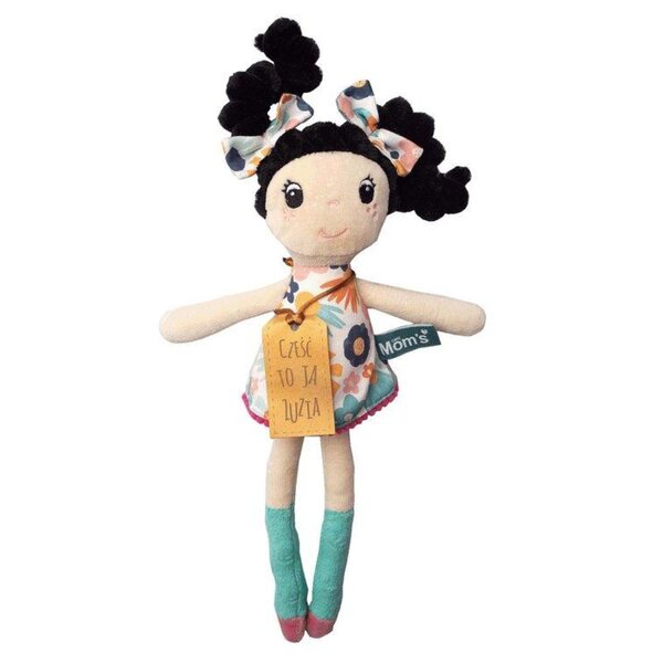 HENCZ Mom's Care Zuzia bambola di pezza - un morbido peluche per bambini 0+