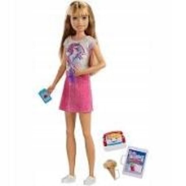 Barbie Skipper Babysitters Puppe mit Einhornbluse, 32,5 cm groß