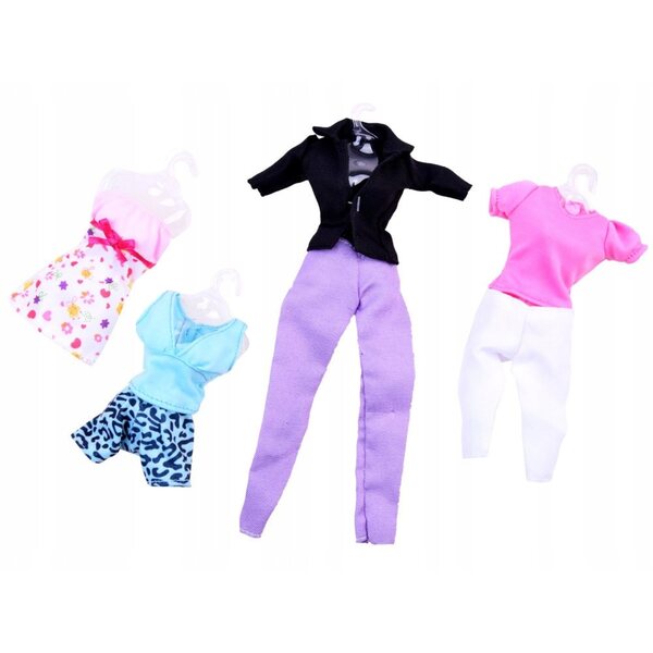 Anlily Blondynka Puppe mit Kleidung, Schuhen und Accessoires für Mädchen ab 3 Jahren