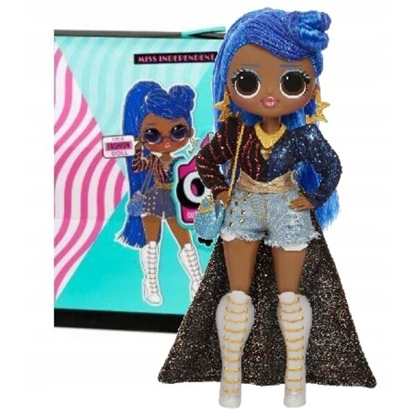 Bambola fashion LOL OMG Miss Independent con vestiti e accessori per bambini 3+