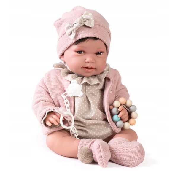 Laletta Antonio Juan Pipa 40 cm aus weichem Stoff und Vinyl, spanische Produktion