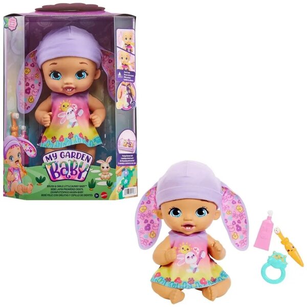 My Garden Baby Baby Bunny Doll 30 cm con Accessori per Igiene Orale