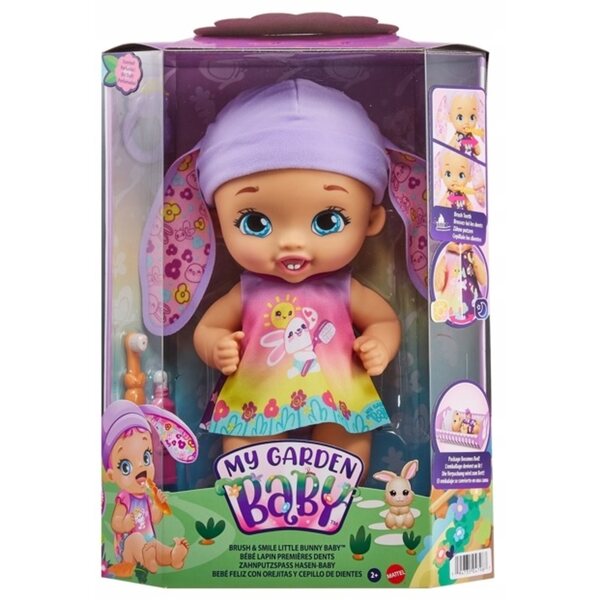 My Garden Baby Baby Bunny Doll 30 cm con Accessori per Igiene Orale