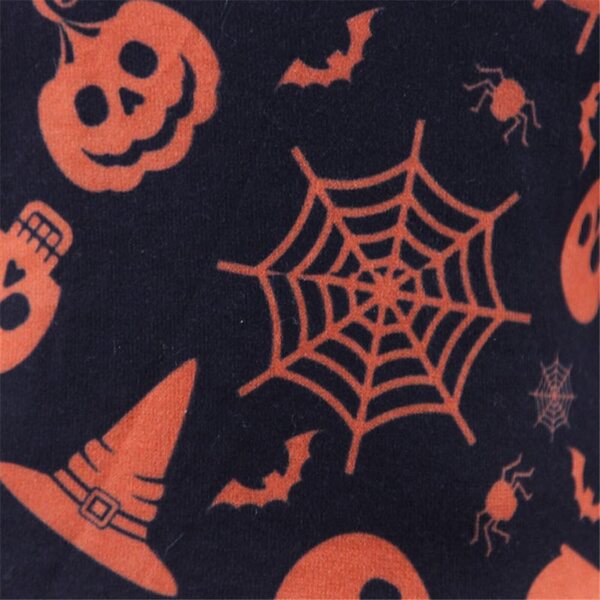 Halloween-Outfit für 18'' amerikanische Puppen mit Kürbis und Fledermausrock