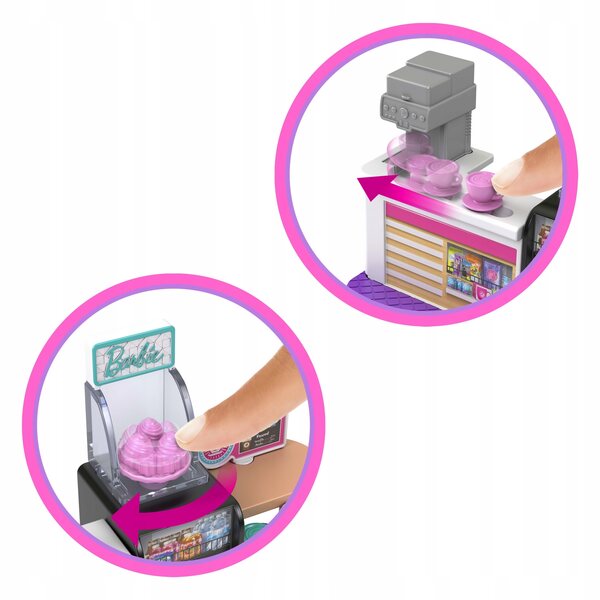 Zestaw Mattel Barbie Barbieland Mini Cukiernia Mini Lalka