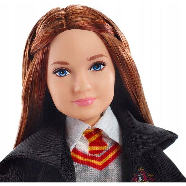 Harry Potter Ginny Weasley Puppe mit Hogwarts-Kleid und Mattel-Zauberstab