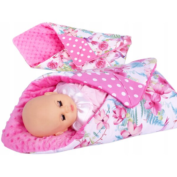 Bobo-Kegel für 43-cm-Puppe aus Minky und 100 % antiallergischer Baumwolle