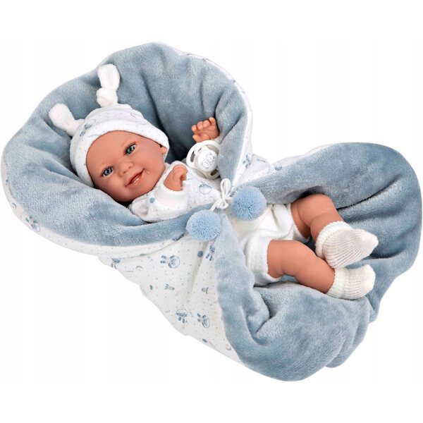 Bambola Bobas Munecas Arias 35 cm in vinile e tessuto made in Spagna