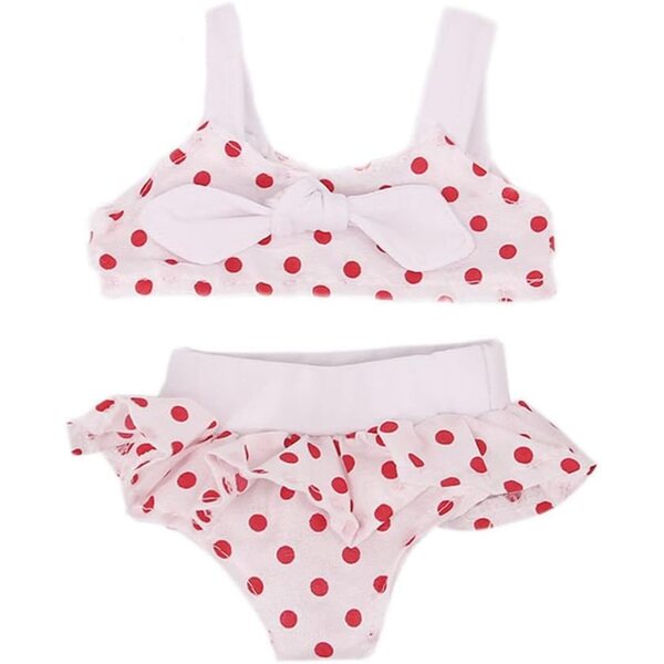 18 Zoll amerikanische Puppenkleidung – Bikini mit Schleife 2-teiliges Set Odulu