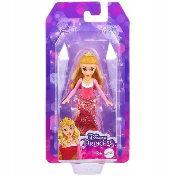 Disney Princess Mini Laledzka Aurora – Disney-Figur mit originalgetreuen Details, Höhe 10 cm