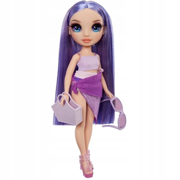 Violet Willow Rainbow High: Лятна модна кукла с плажно облекло