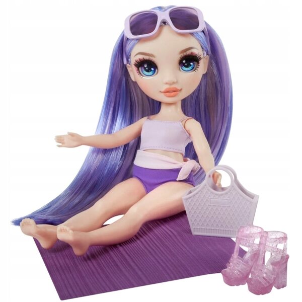 Violet Willow Rainbow High: Лятна модна кукла с плажно облекло