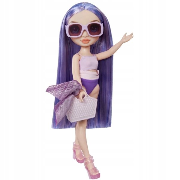 Violet Willow Rainbow High: Лятна модна кукла с плажно облекло